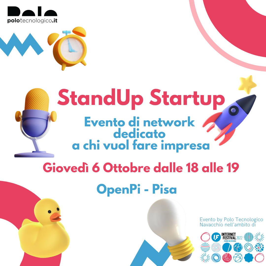 Internet Festival 2022 - Evento StandUp StartUp